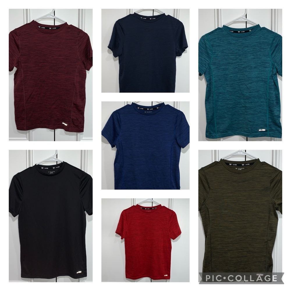 Bundle of 7* Tek Gear Boy's T-Shirt Sz L 14/16